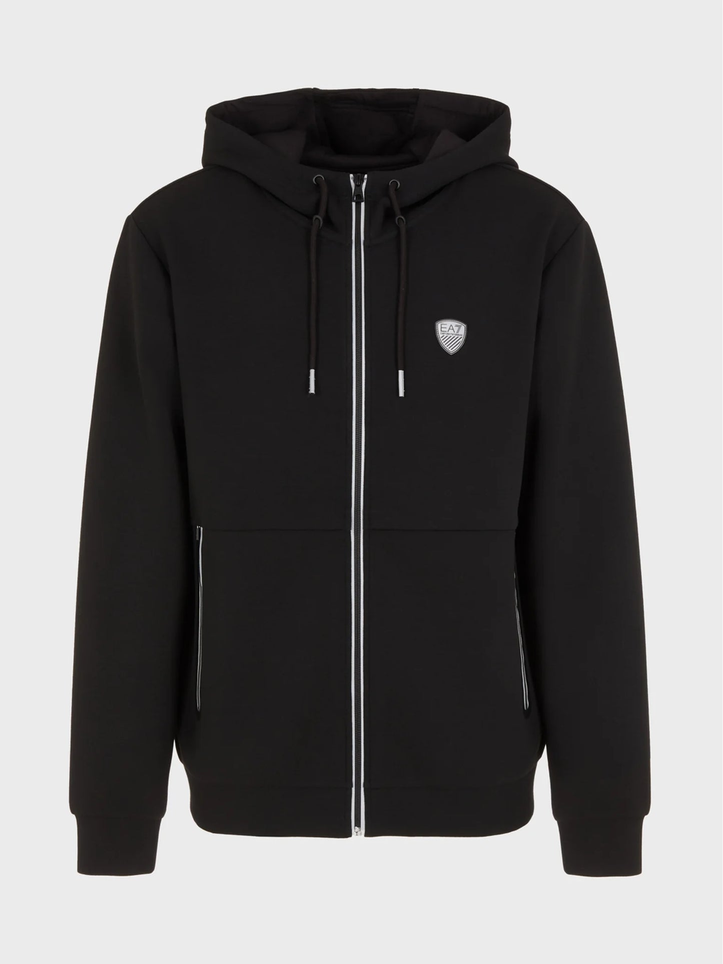 Felpa cappuccio zip Armani