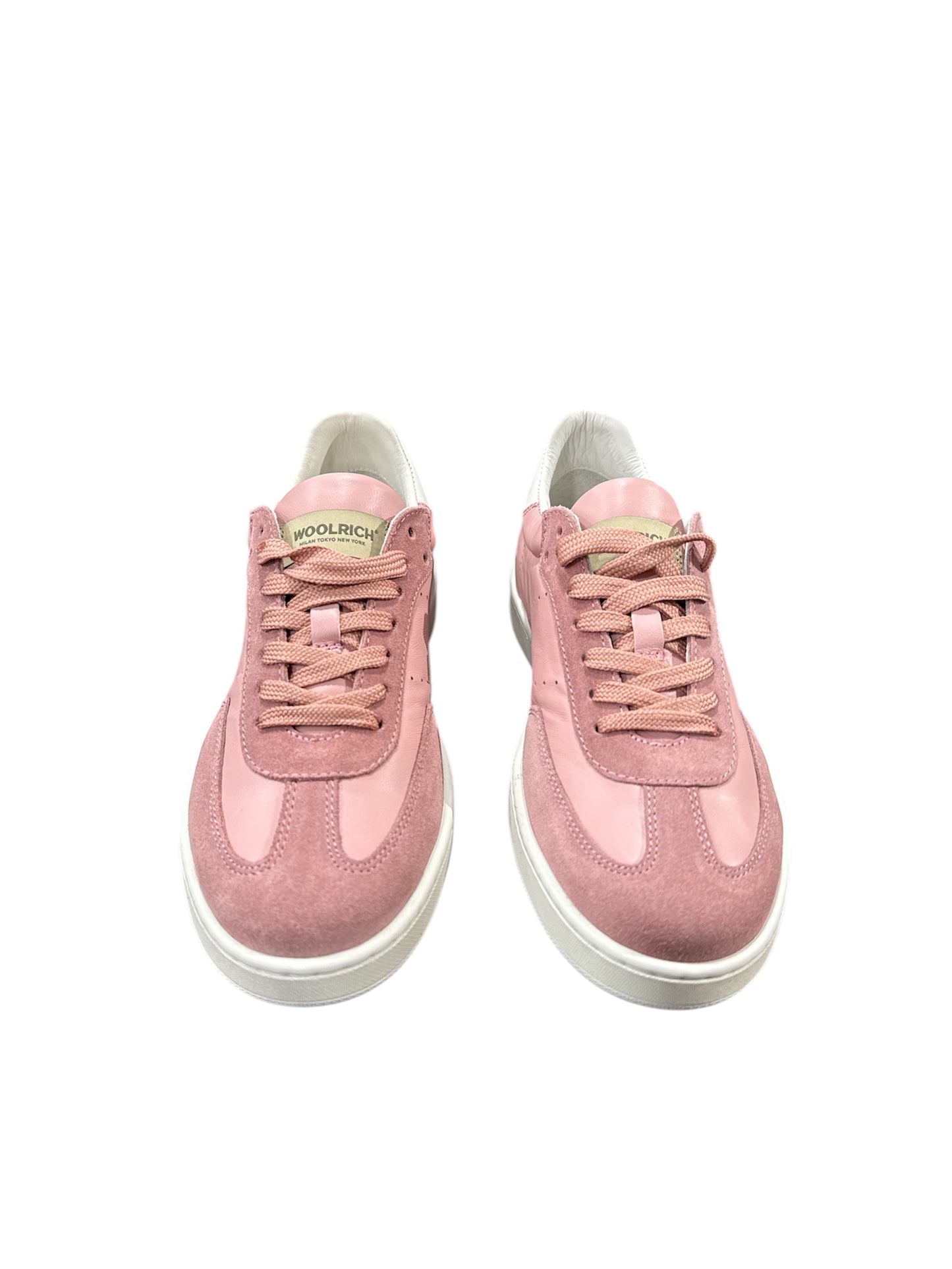 Sneakers Swing Court in pelle con dettagli in camoscio