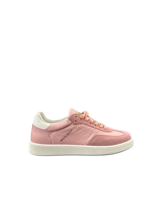 Sneakers Swing Court in pelle con dettagli in camoscio