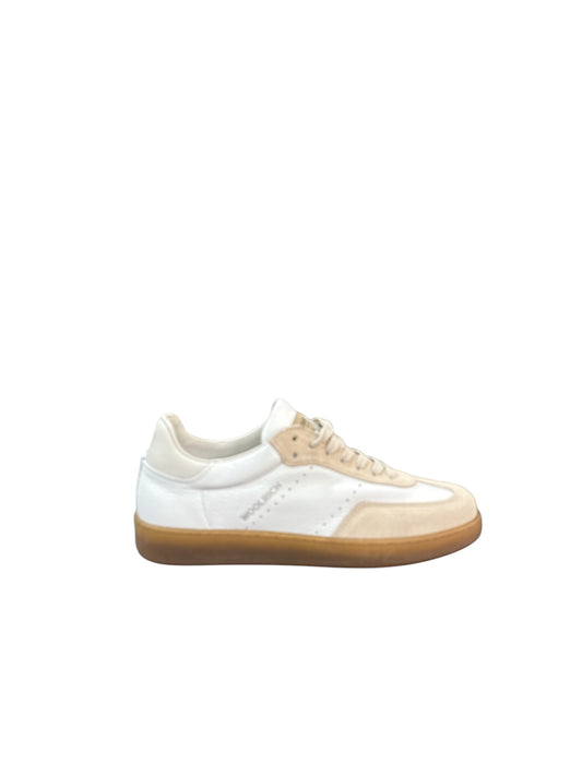 Sneakers Donna Swing Court in pelle con dettagli in camoscio